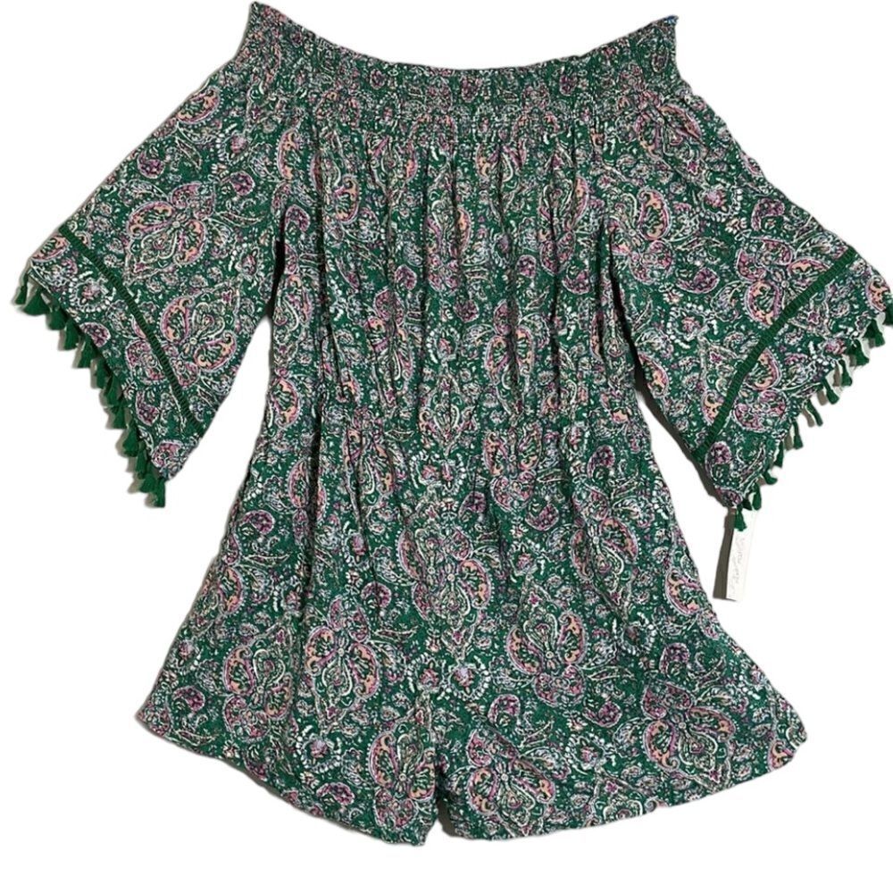 Xhilara Wm Off-Shoulder Jumpsuit/Romper With Pockets. X